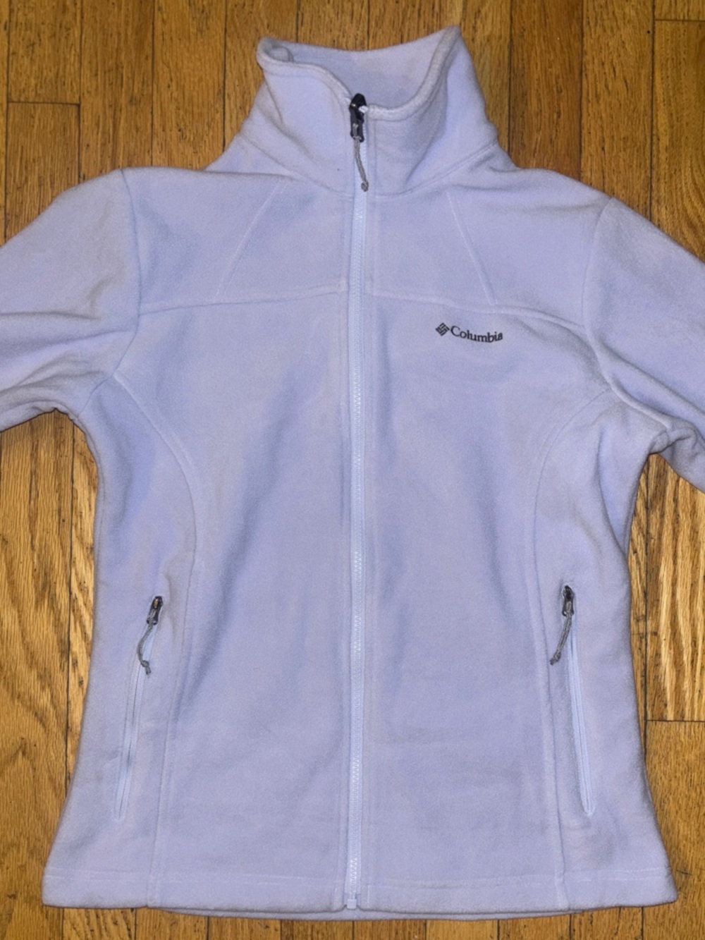 Columbia Women's Benton Springs Shale Purple Full-Zip Fleece Jacket - Small